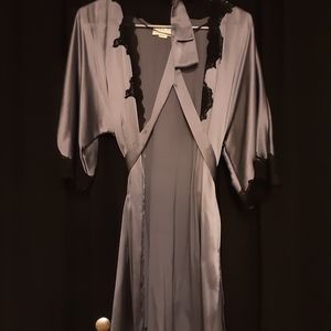 Silk robe